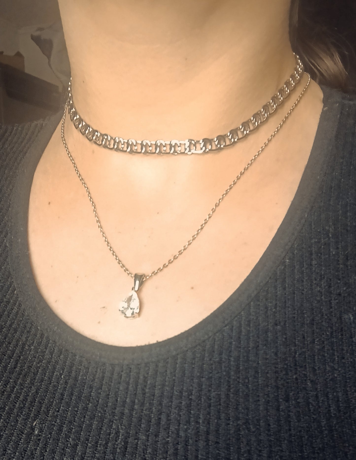Collier Grosse Maille Acier Inoxydable 316L — Audace