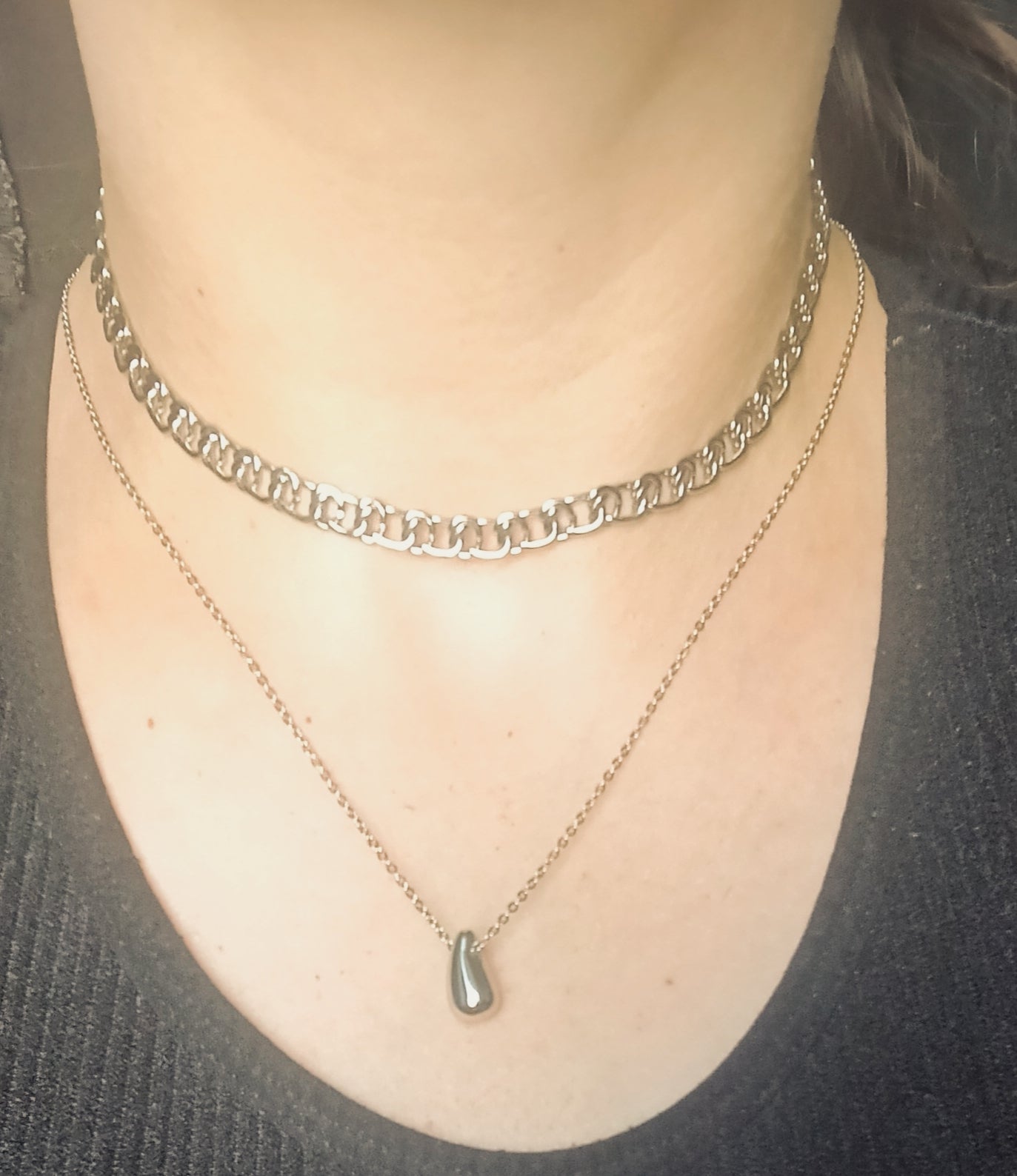 Collier Grosse Maille Acier Inoxydable 316L — Audace
