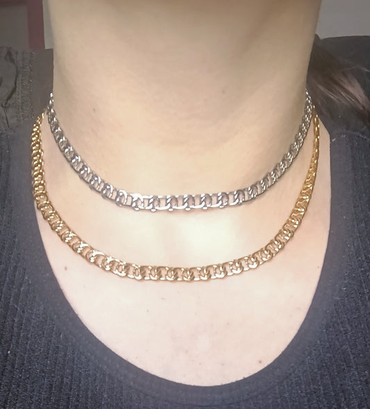 Collier Grosse Maille Acier Inoxydable 316L — Audace