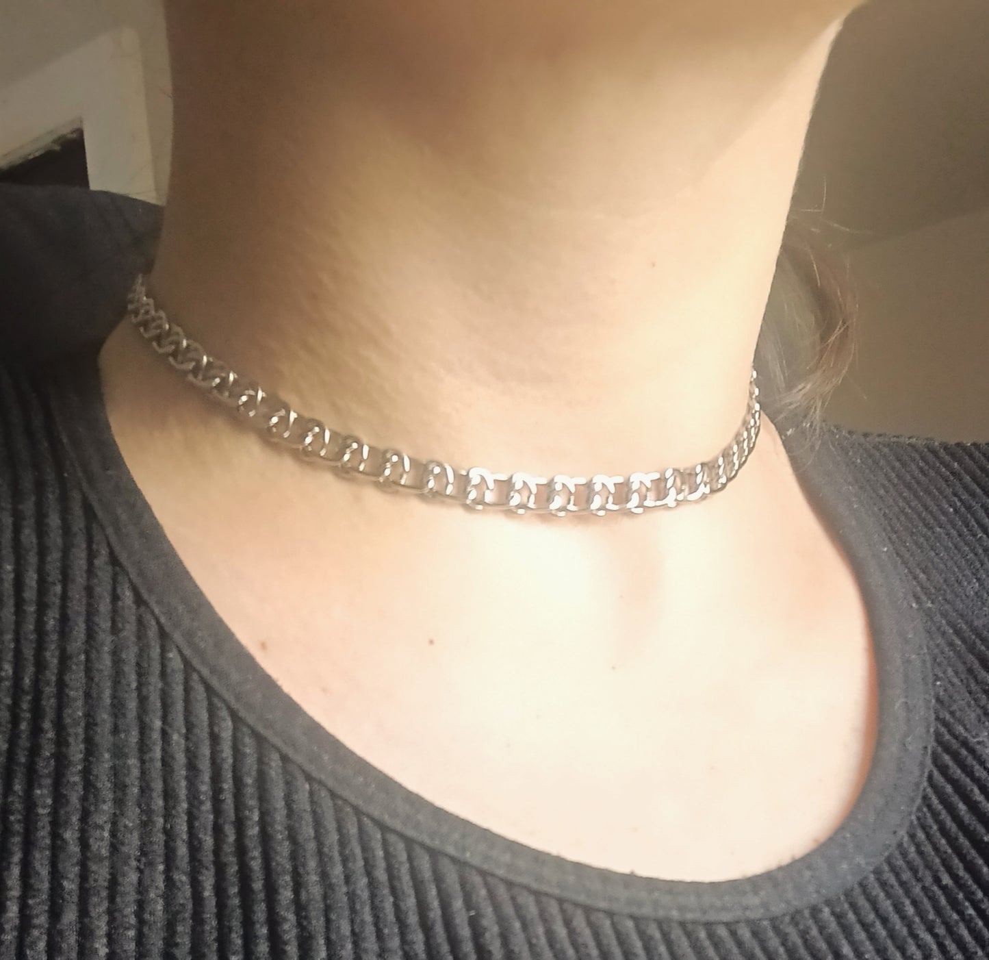 Collier Grosse Maille Acier Inoxydable 316L — Audace