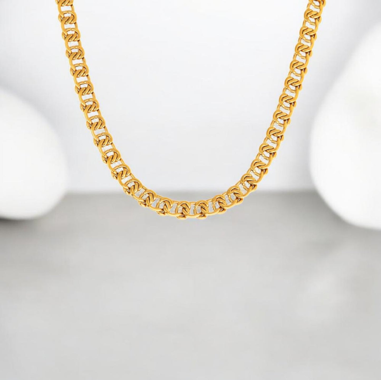Collier Grosse Maille Acier Inoxydable 316L — Audace