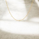 Collier Brume Perlé — Vue Détail Maille