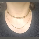 Collier Brume Perlé — PVD Or 18K